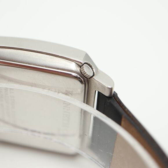 Kenneth Cole Full Calendar Unisex Watch 33mm Green Gray Square Dial New Battery - Picture 11 of 16